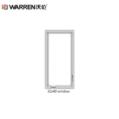 Warren 36x42 Window Flush Casement Windows Grey Triple Casement Window With Transom