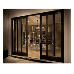 China WDMA Better Than Plastic Sliding Door Good Aluminium Sliding Door Glass Sliding Door in Ghana