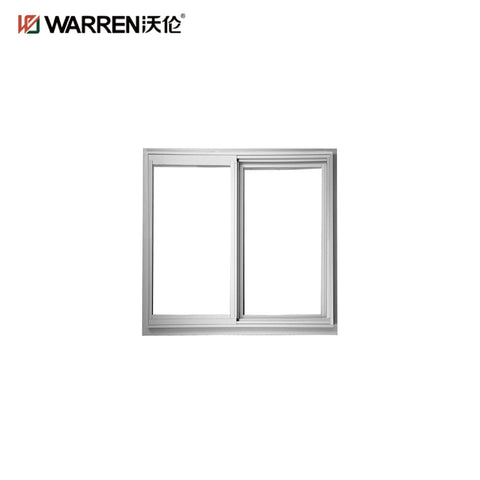 Warren 35x35 window casement sliding window high security impact glass aluminum window for sale