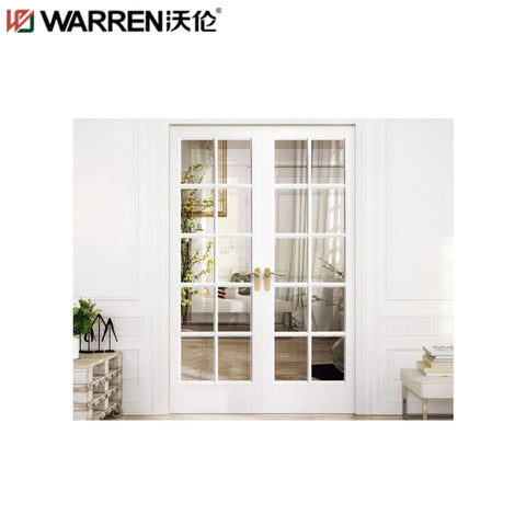 Warren 34x76 French Alunum Double Glazed Gray Metal New Door Living Room
