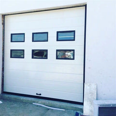 China WDMA Modern design exterior automatic commercial garage door