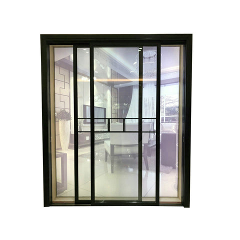 High Quality Commercial Aluminium Window Flexible Customized Extra Wide Doors French Glass School Aluminum Door Sliding Door on China WDMA