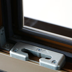 High energy efficient aluminum casement window tilt and turn windows