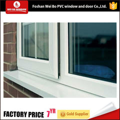 High quality heart-insulation PVC/UPVC casement windows on China WDMA