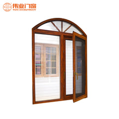 High quality single glass aluminium sliding casement window on China WDMA