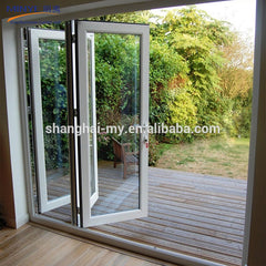 High quality villa used exterior french doors glass bi fold door on China WDMA on China WDMA