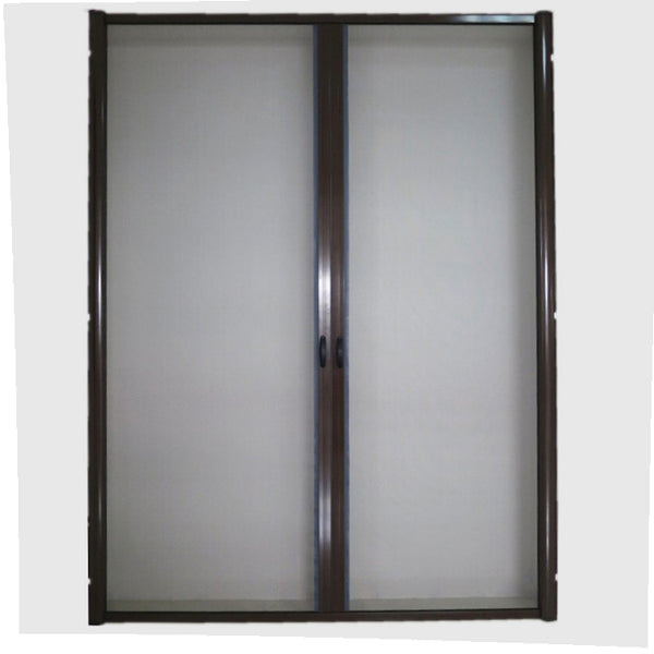Horizontal openning Double Roller Screen Door Sliding Mosquito Net door on China WDMA