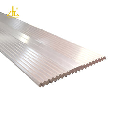 Hot! OEM order out put monthly 5000 tons pleated Aluminium extrusion company with aluminium corrugating profile on China WDMA