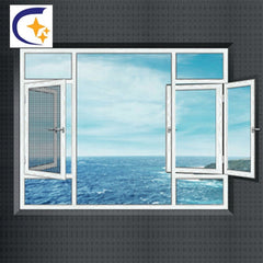 Hot sale design aluminium casement windows sliding doors with double glass on China WDMA