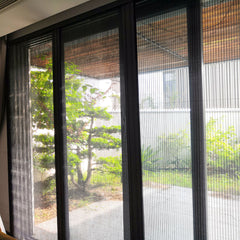 Hot sale retractable pleated mosquito window screen and screen door on China WDMA
