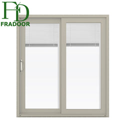 House Impact Casement/Swing Window with Blinds Inside on China WDMA