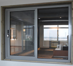 Industrial steel frame windows security louver aluminium glass windows large glass windows on China WDMA