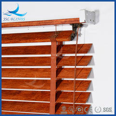 Internal 50mm Faux Wood Blinds for Sliding Glass Bathroom Doors on China WDMA
