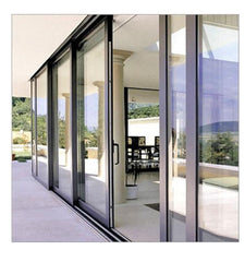 JBD custom aluminium windows best price black aluminium sliding french doors on China WDMA