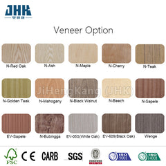 JHK-004 High Quality Hot Design MDF Veneer Door Skin With Okoume Inside Door on China WDMA