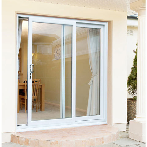 Large White Double Sliding French Patio Doors Lowes Wide Double Sliding Glass Patio Doors With Side Windows on China WDMA