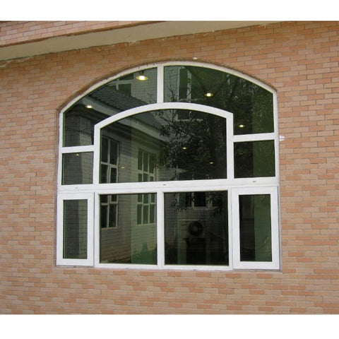 Latest Design Aluminum Frame Windows Hurricane Proof Bullet Proof Aluminum Fixed Windows With Frosted Tempered Safety Glass on China WDMA