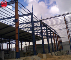 Low Cost Prefabricated Prefab Trolley construction factory Building Design Steel Structure Warehouse on China WDMA