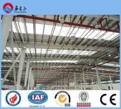 Low Cost and Fast Assembling Gable frame prefabricated industrial steel structure warehouse / workshop on China WDMA