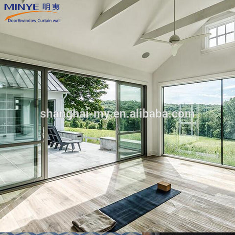 Low Price sliding doors with blinds inside glass on China WDMA