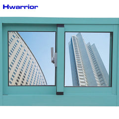 Luxury Design Tempered Glass Aluminum Sliding Window on China WDMA