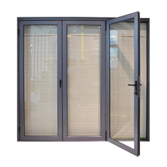Main shed aluminum frame glass door on China WDMA