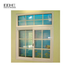 Manufacturer supply simple design aluminum sliding gatehouse window with frame cost on China WDMA