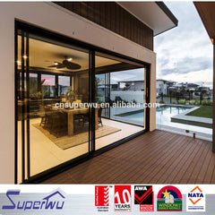 Modern Design Aluminum single glass Sliding Door Made In China on China WDMA