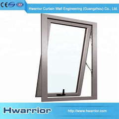 Modern House Tempered Frame Double Glazing Glass Window on China WDMA