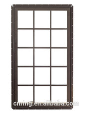 Modern style UPVC frame windows and doors with lock Casement glass plastic window on China WDMA