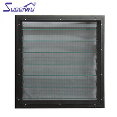 Most popular Aluminium frame glass louver window on China WDMA