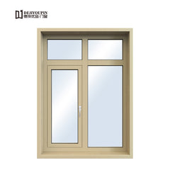 New Classic Style DJYP W55 Thermally Broken Garden Single Pane Glass Casement Window with Low Cost on China WDMA