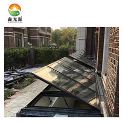 New Style China Manufacturer Customized oem aluminium windows with polycarbonate roof access skylight on China WDMA