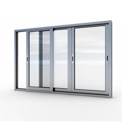 New Style Ventilation Aluminium Windows Accordion Glass 3 Panel Sliding Patio Windows on China WDMA