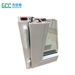 New design Various Size cost price bathroom UPVC windows on China WDMA