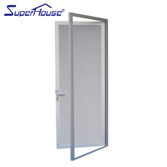 New design aluminium glass flush door design on China WDMA