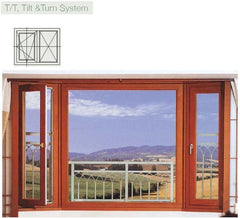 Nice design PVC/UPVC tilt and turn windows,PVC/UPVC windows and doors on China WDMA