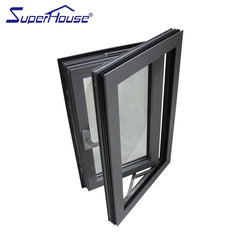 North American CSA standard new style high quality thermal break aluminum casement window on China WDMA