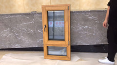 BAISHUN Aluminum Casement Windows Two Way Open on China WDMA