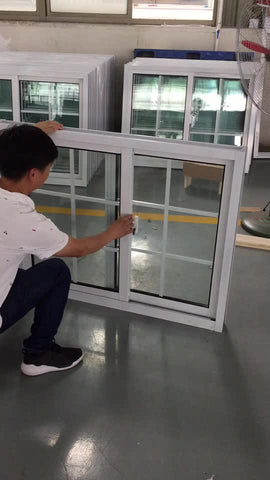 The best price upvc sliding double glass windows by China on China WDMA