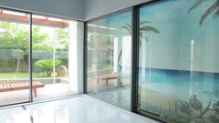 Roomeye aluminum glass sliding door on China WDMA