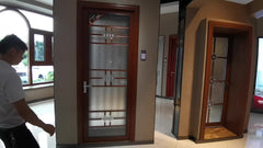Home design aluminum alloy interior bathroom doors on China WDMA