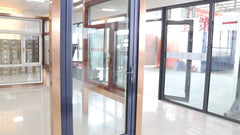 Thermal Break Aluminium Alloy Frame Glass Door and Window on China WDMA