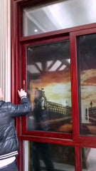 Easy To Install High Standard Aluminium Sliding Shutter Roller Window on China WDMA