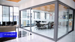 China supplier high end AAMA, NOA,Australia standard impact sliding glass door on China WDMA