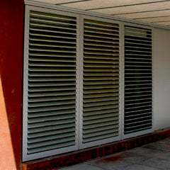 Outdoor Factory Price Aluminum High quality durable exterior aluminum hurricane shutters on China WDMA