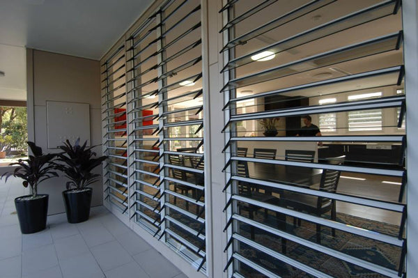 Outdoor Factory Price Aluminum High quality durable exterior aluminum hurricane shutters on China WDMA