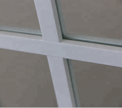 Popular PANAMA upvc window with decorative grills on China WDMA