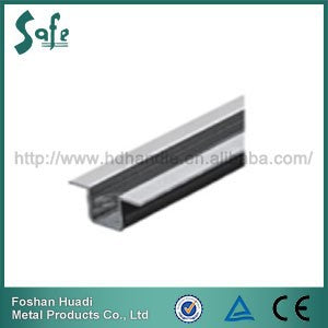 Popular Sliding folding door Lower track for glass partition on China WDMA