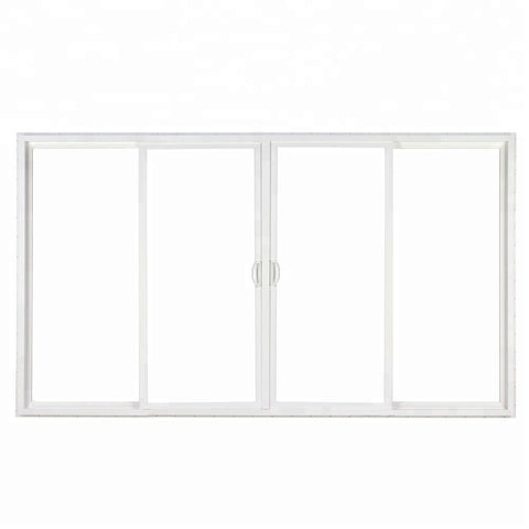 WDMA Vinyl Profile Series 4 panel patio sliding glass replacement door product on China WDMA